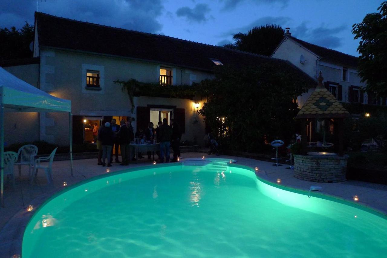 Entre Canal Et Vignes Bed and Breakfast Escolives-Sainte-Camille Exterior foto